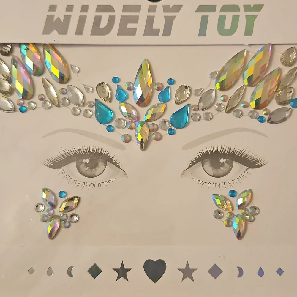 Multicolor Face Mask Jewels